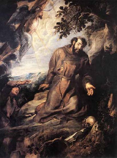 Peter Paul Rubens St Francis of Assisi Receiving the Stigmata